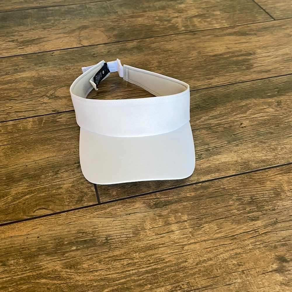 Lululemon white visor hat